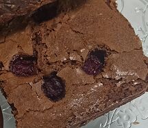 Брауни с вишней