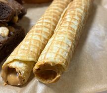 Трубочки с вареной сгущенкой 