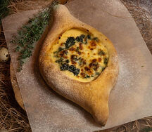 Гвезели со шпинатом и с сыром