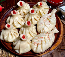 Хинкали с картошкой