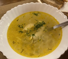 Суп-лапша с курицей