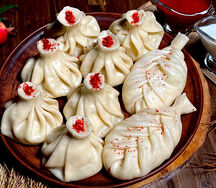 Хинкали с бараниной