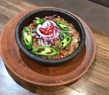 Лобио с грецкими орехами