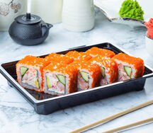 Ролл Калифорния с креветкой