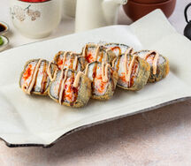 Жареный ролл Острый краб