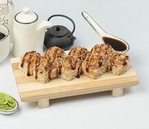 Запечённый ролл Самурай