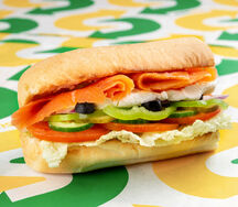 Сэндвич Лосось крем чиз