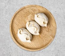 Манты с курицей и картофелем