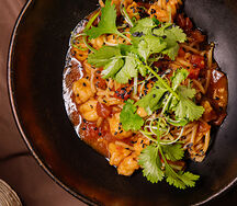 Лапша с креветкой 