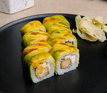 Ролл с креветкой в темпуре