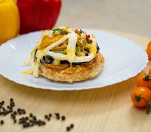 Аната куриная с овощами