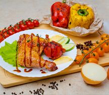 Окорочок с картошкой фри