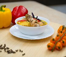 Суп куриный