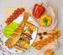 Жареный судак