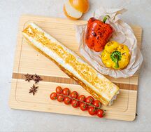 Шаурма с картошкой и летним салатом