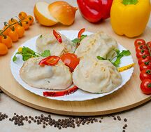 Манты с говядиной