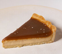 Карамельный тарт с кельтской солью