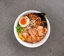 Мазесоба с курицей терияки