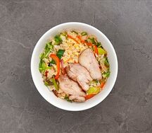 Тяхан с курицей