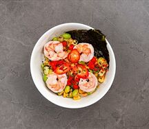 Поке с креветками