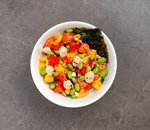 Поке с лососем