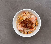 Тяхан с морепродуктами