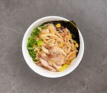 Якисоба с курицей