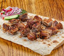 Бараньи семечки на мангале