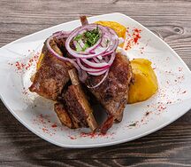 Казан-кебаб из баранины 