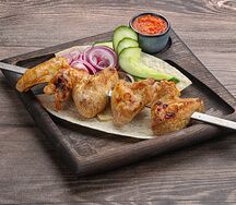 Куриные крылья на мангале