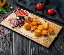 Шашлык из куриной грудки