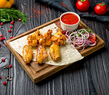Шашлык из куриных крыльев