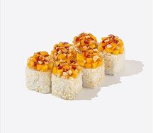 Кальмар с манго и терияки