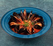 Мидии саганаки