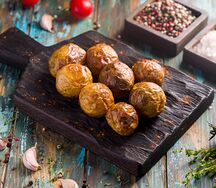 Картофель на мангале