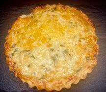 Киш с курицей