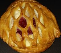 Таллер малиново-творожный