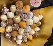 Букет из клубники Золотая осень 