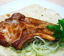 Шашлык из cвинoй корейки