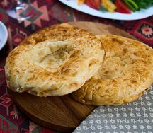 Лепешка на Мангале