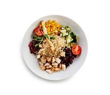 Боул с курицей терияки