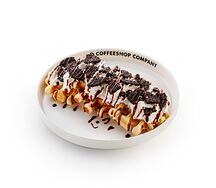 Венские вафли со взбитыми сливками, Орео и шоколадом 