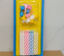 Свечи для торта с подставками №1