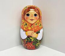 Чай Матрешка с ягодами, черная