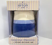 Сахарница Марселло и черный листовой чай 