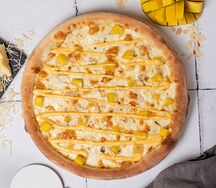 С манго, горгонзолой и миндалем