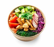 Поке с курицей