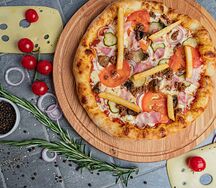 Пицца Деревенская