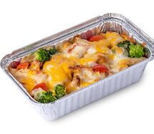 Mac & Cheese с цыпленком и брокколи