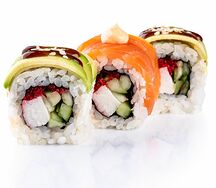 Ролл Снежный дракон